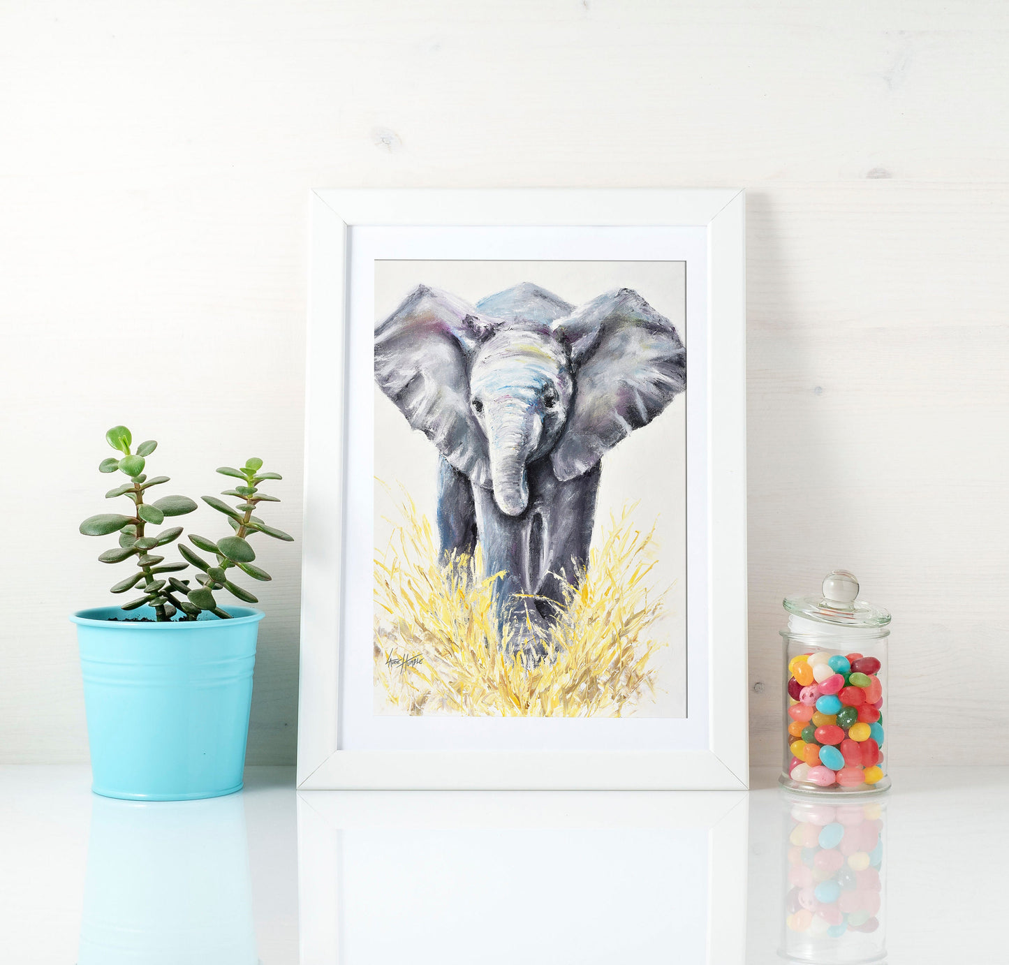 Baby Elephant Print