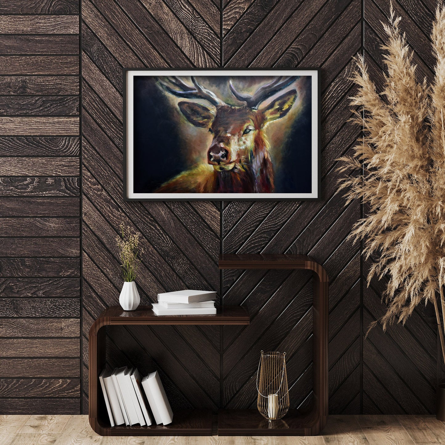 Christmas Deer Print
