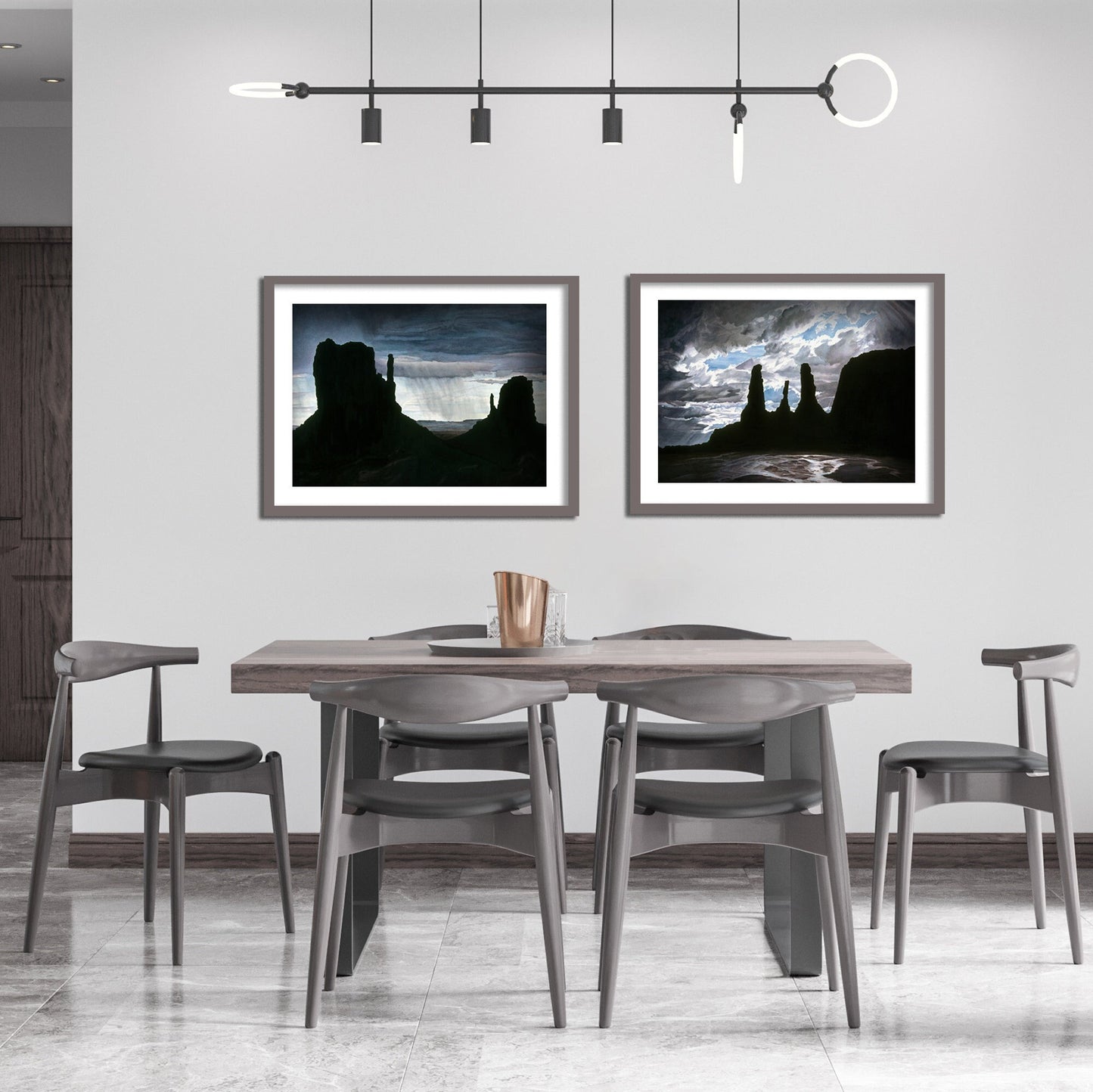 Arizona Desert Landscape Set of 2 Prints
