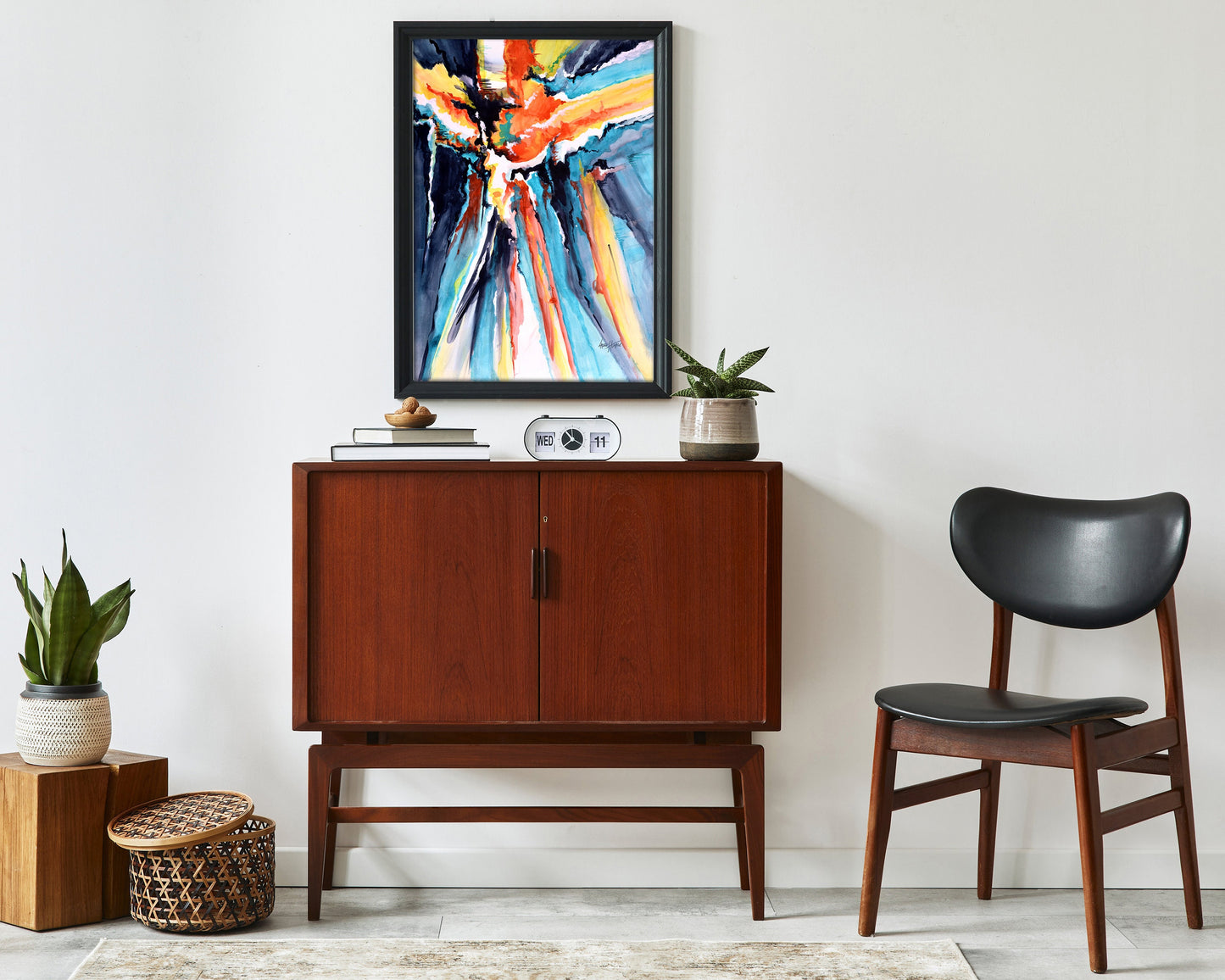 Abstract Sunrise Printable Wall Art