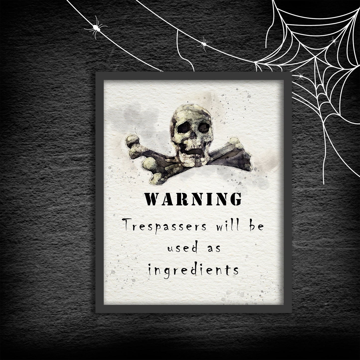 Funny Halloween Porch Sign