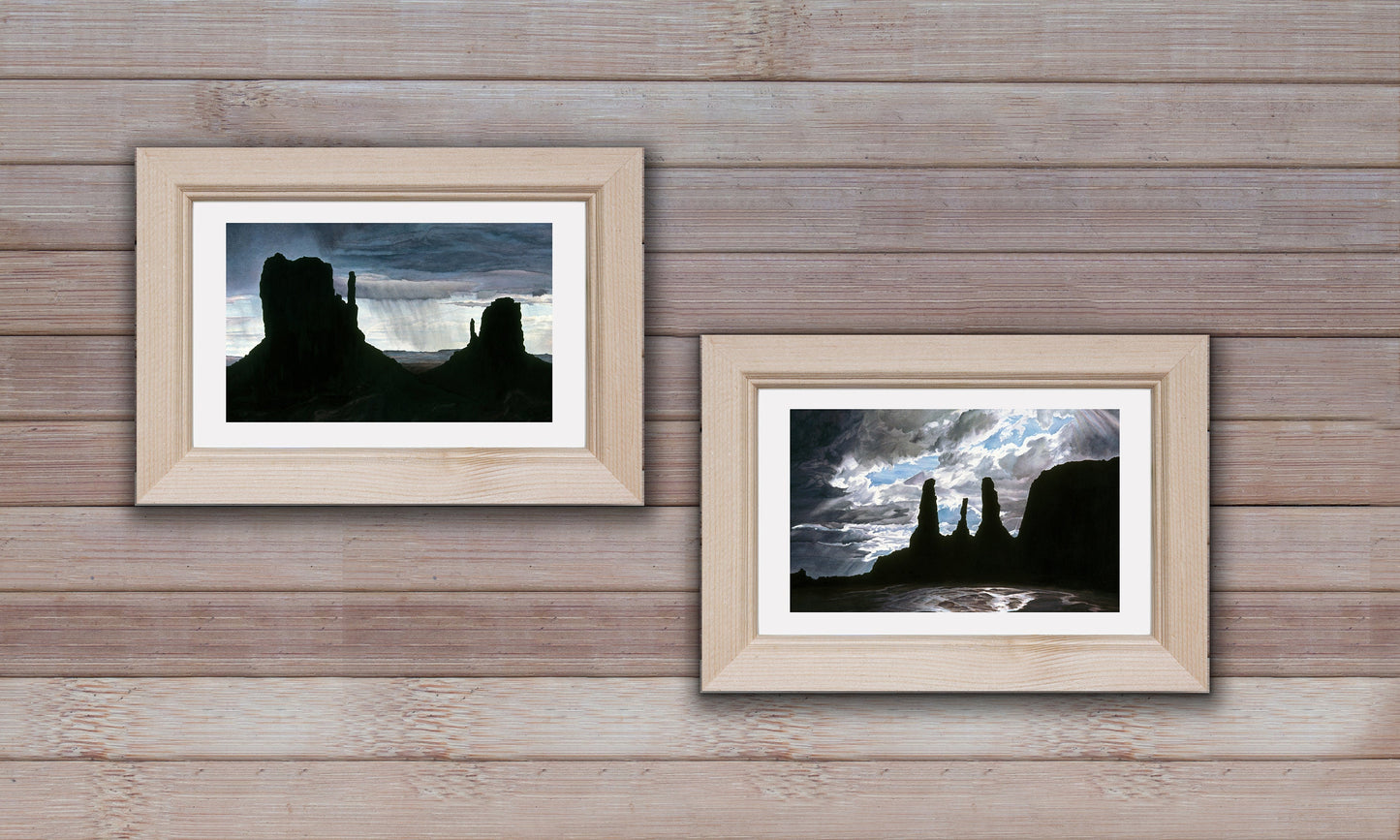 Arizona Desert Landscape Set of 2 Prints