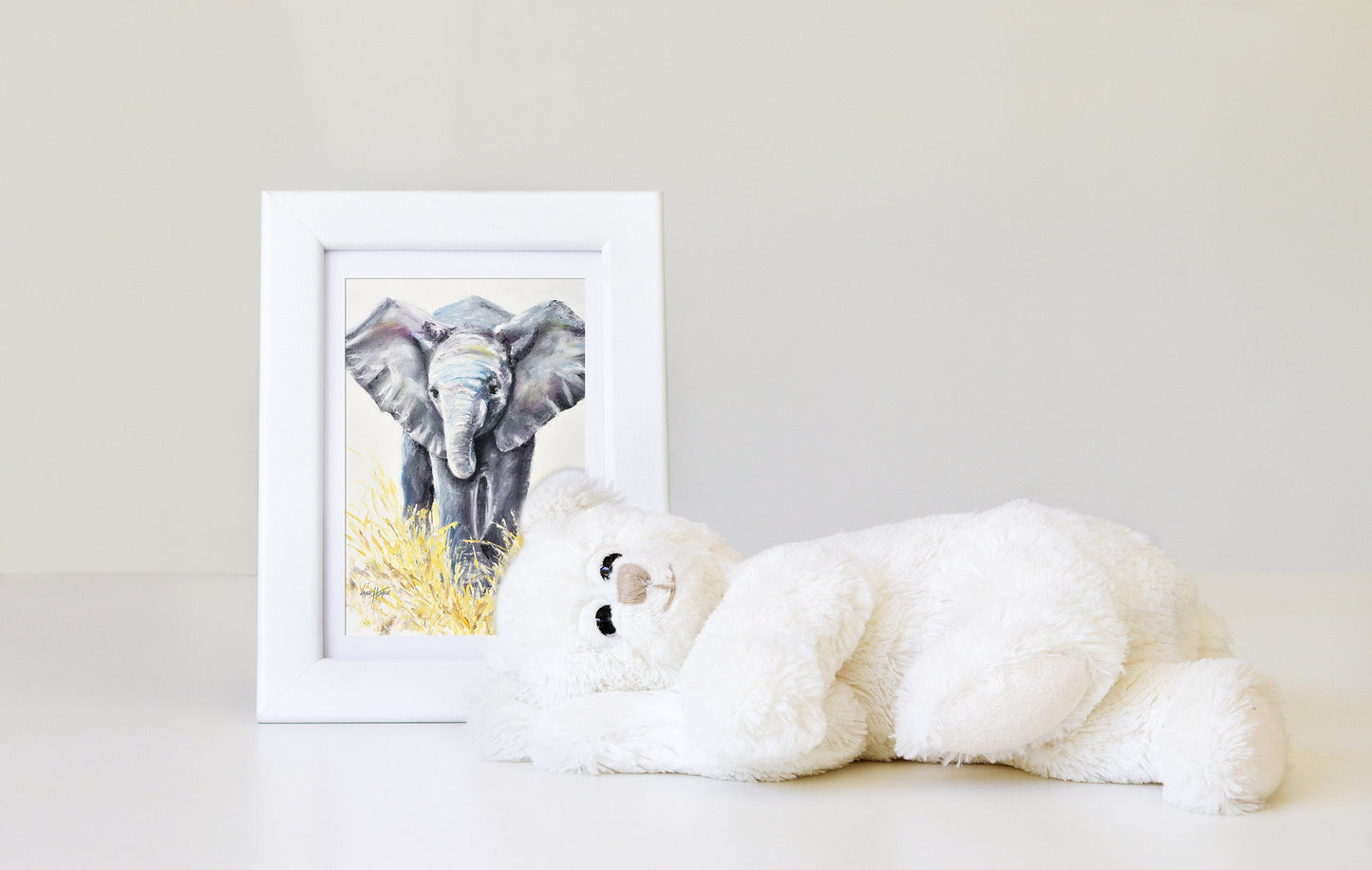 Baby Elephant Print