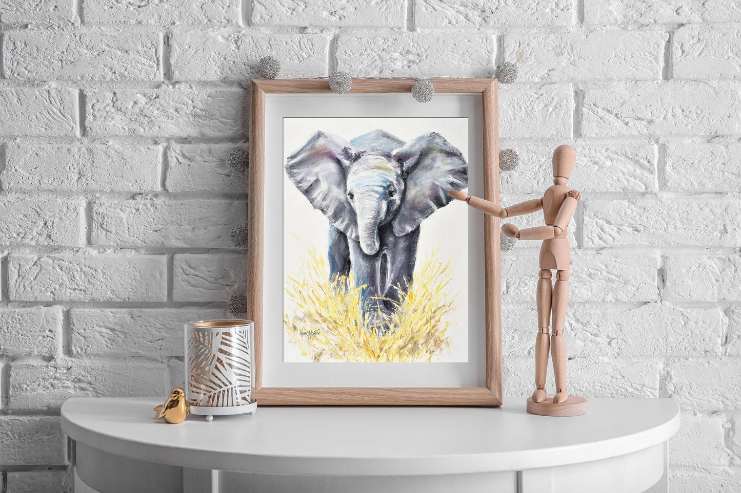 Baby Elephant Print