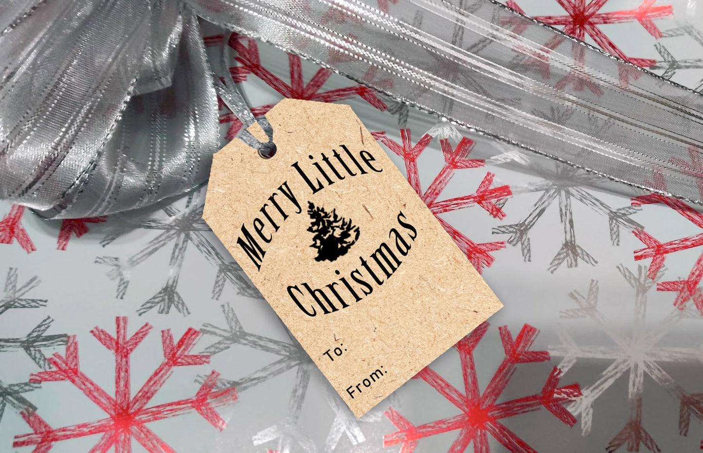 Vintage Christmas Tree Gift Tags