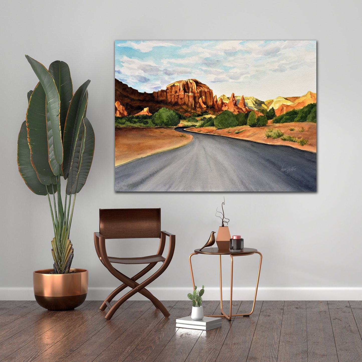Southwestern Mountain Road Print