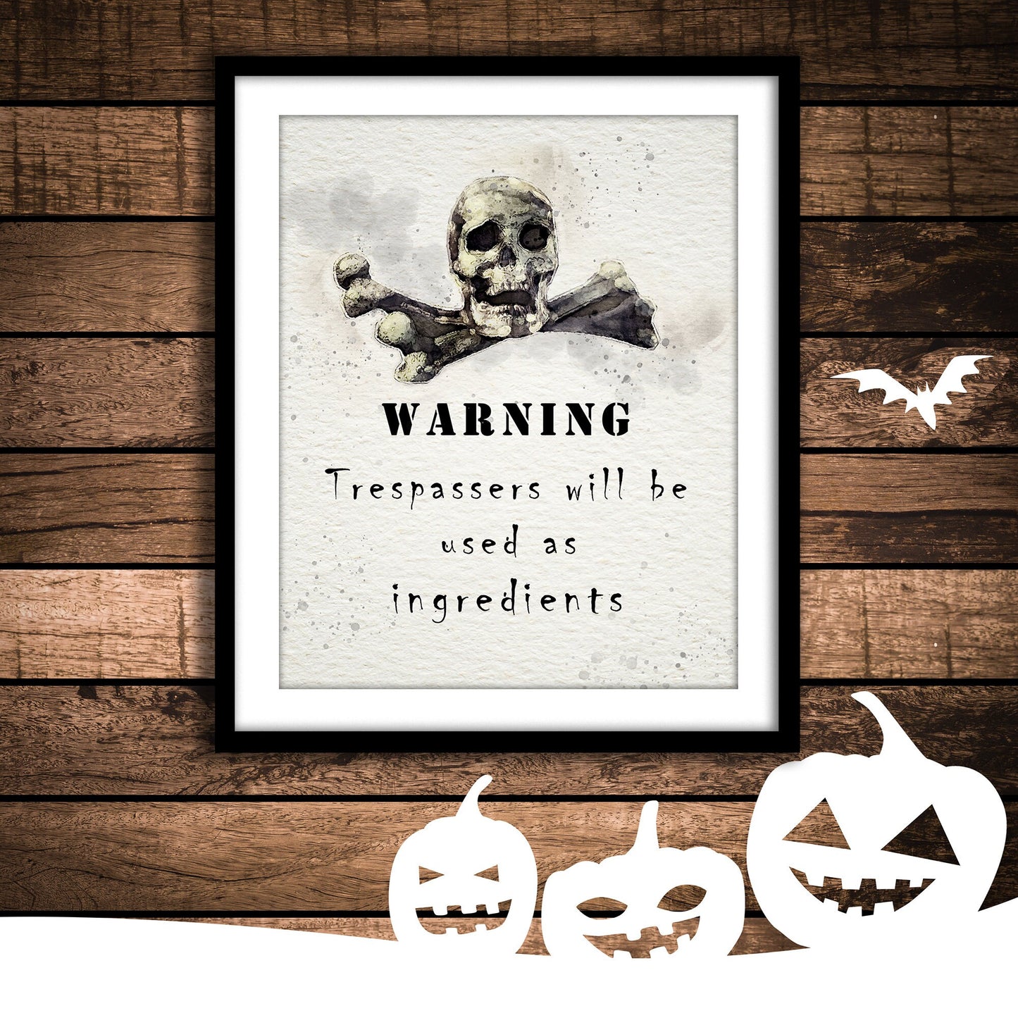 Funny Halloween Porch Sign
