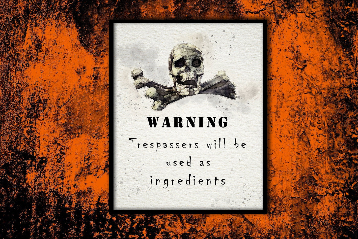 Funny Halloween Porch Sign