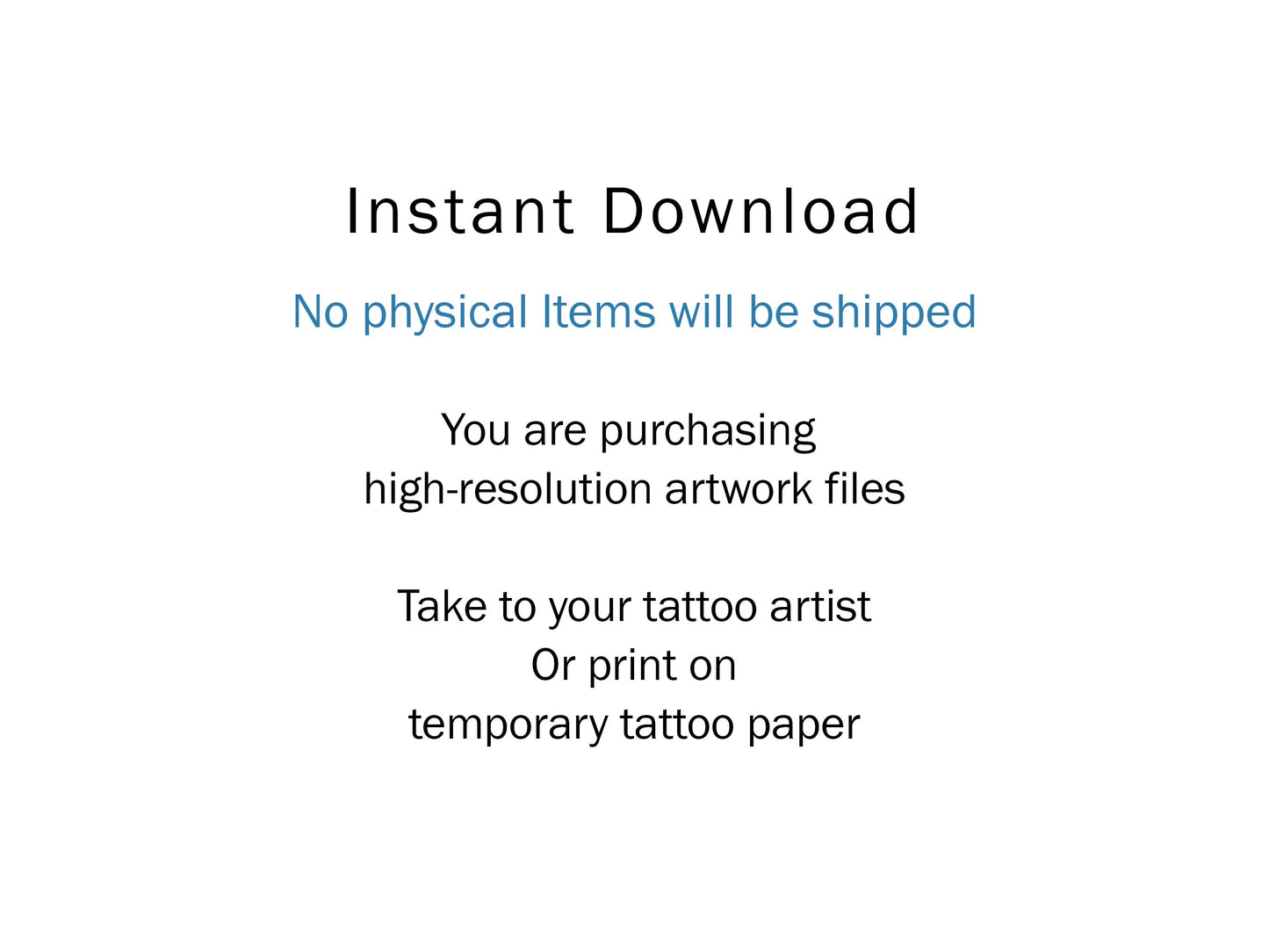 Bridesmaids Bachelorette Temporary Tattoo Design