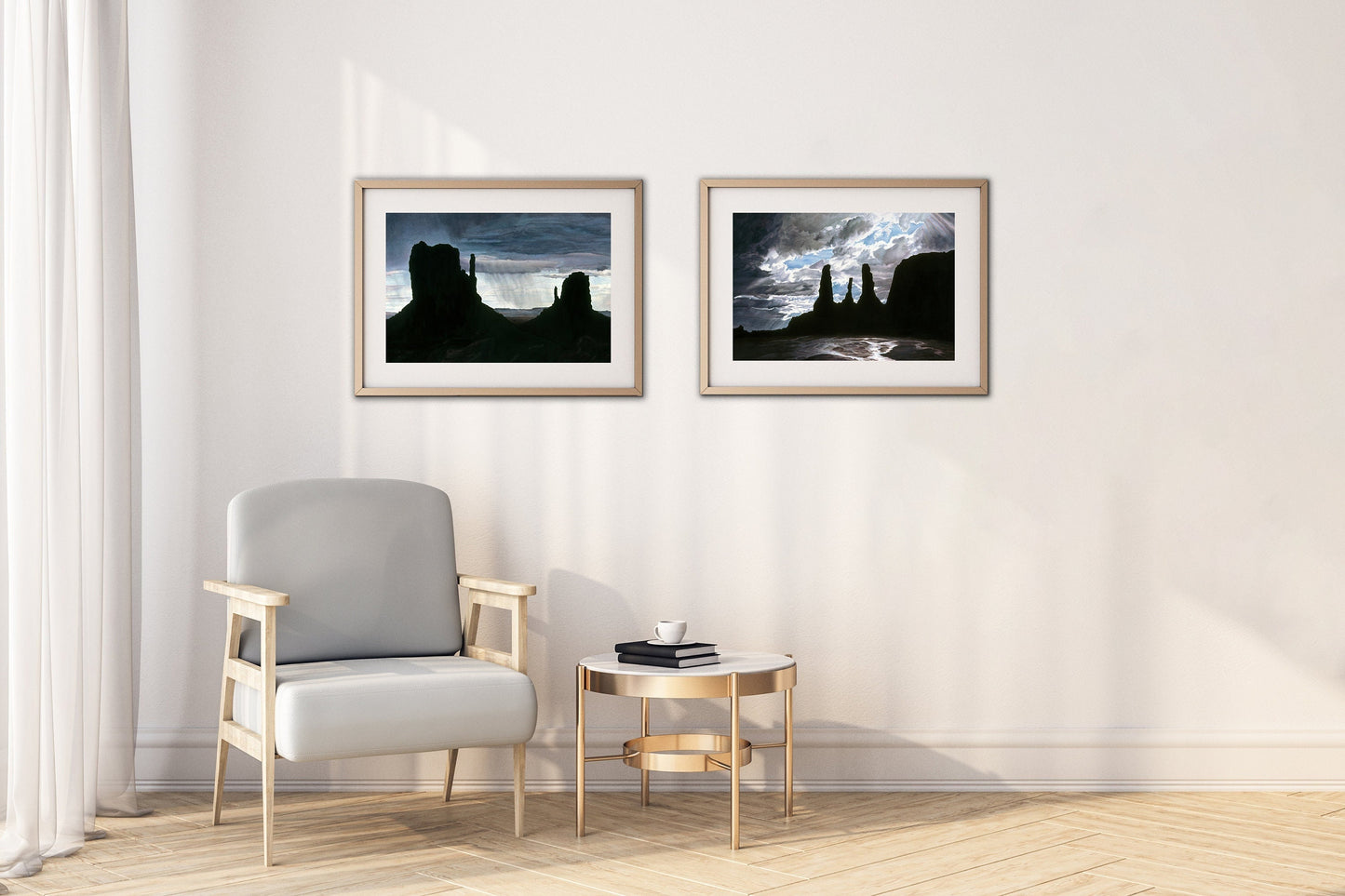 Arizona Desert Landscape Set of 2 Prints