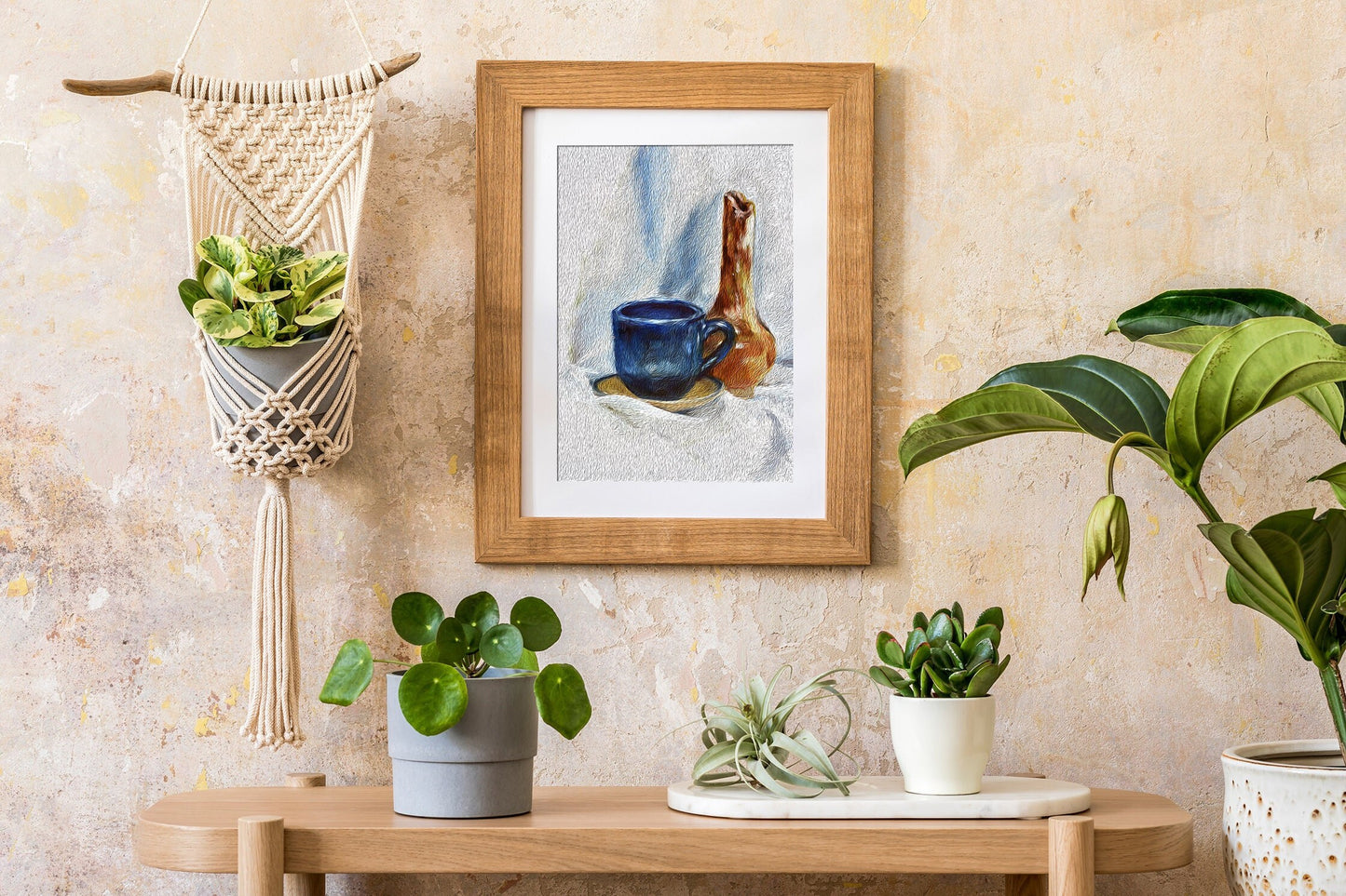 Breakfast room wall art