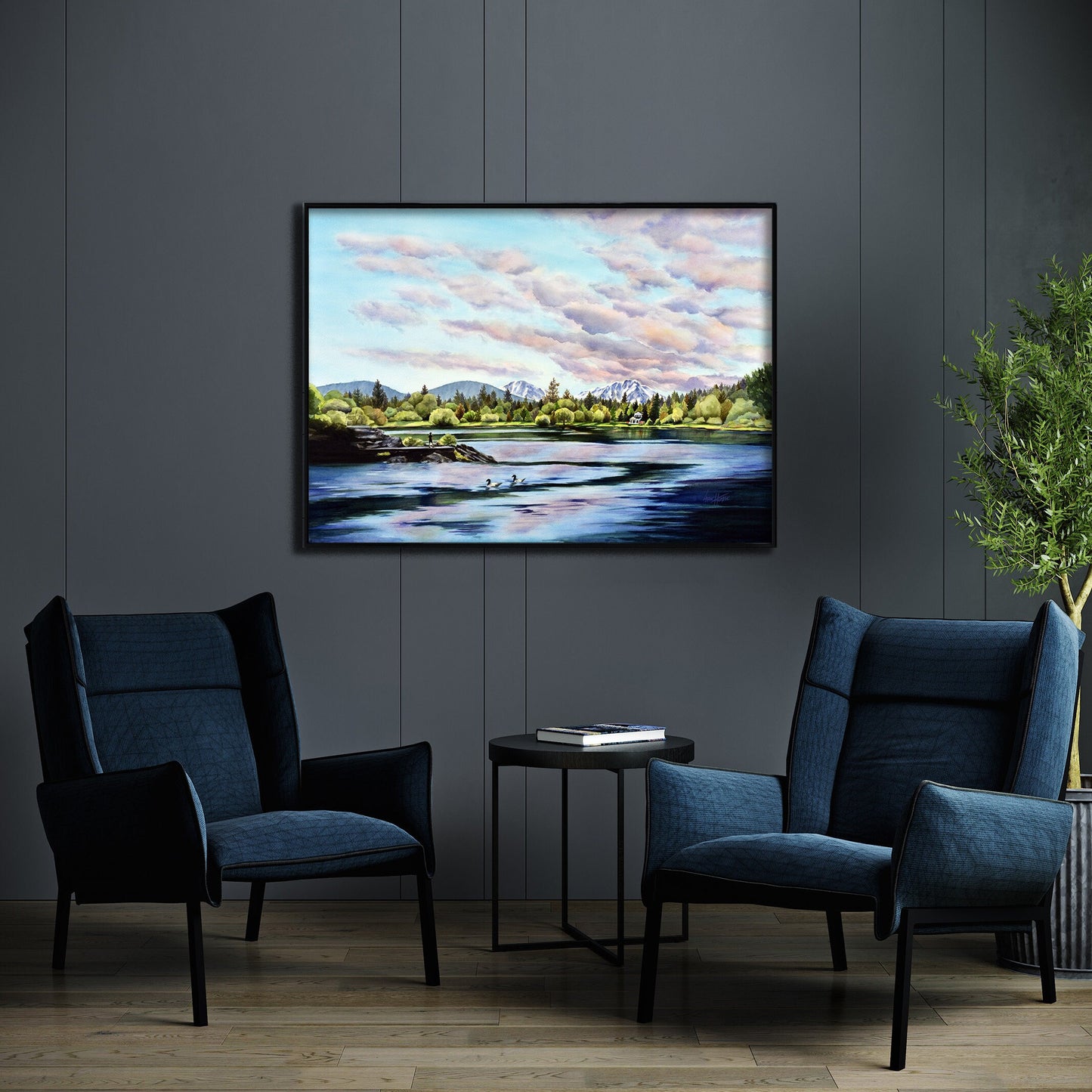 Pacific Northwest Mountain Print