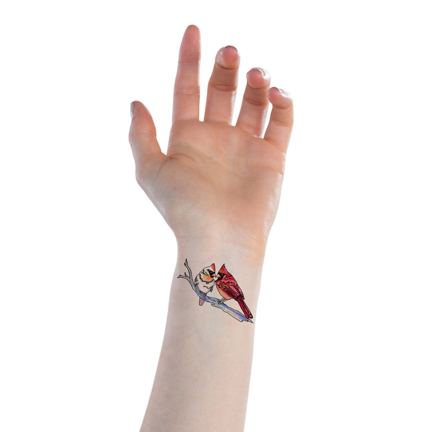 Cardinal Tattoo Illustration Instant Download