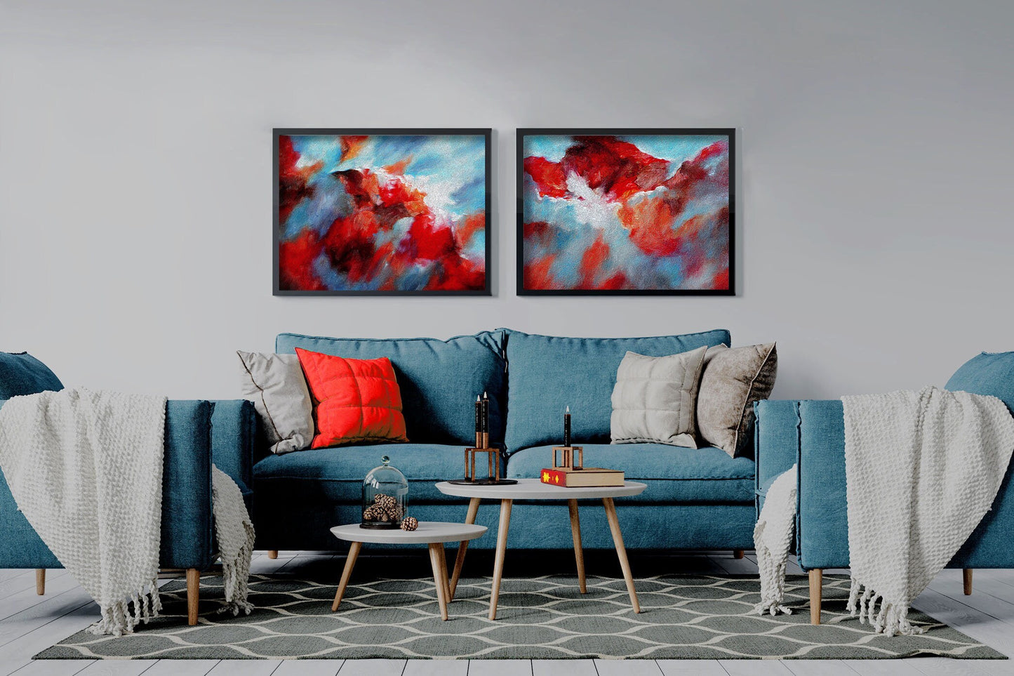 Digital download of bold abstract wall art for home decor