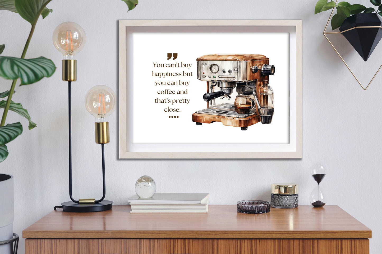 Coffee nook decoration digital print