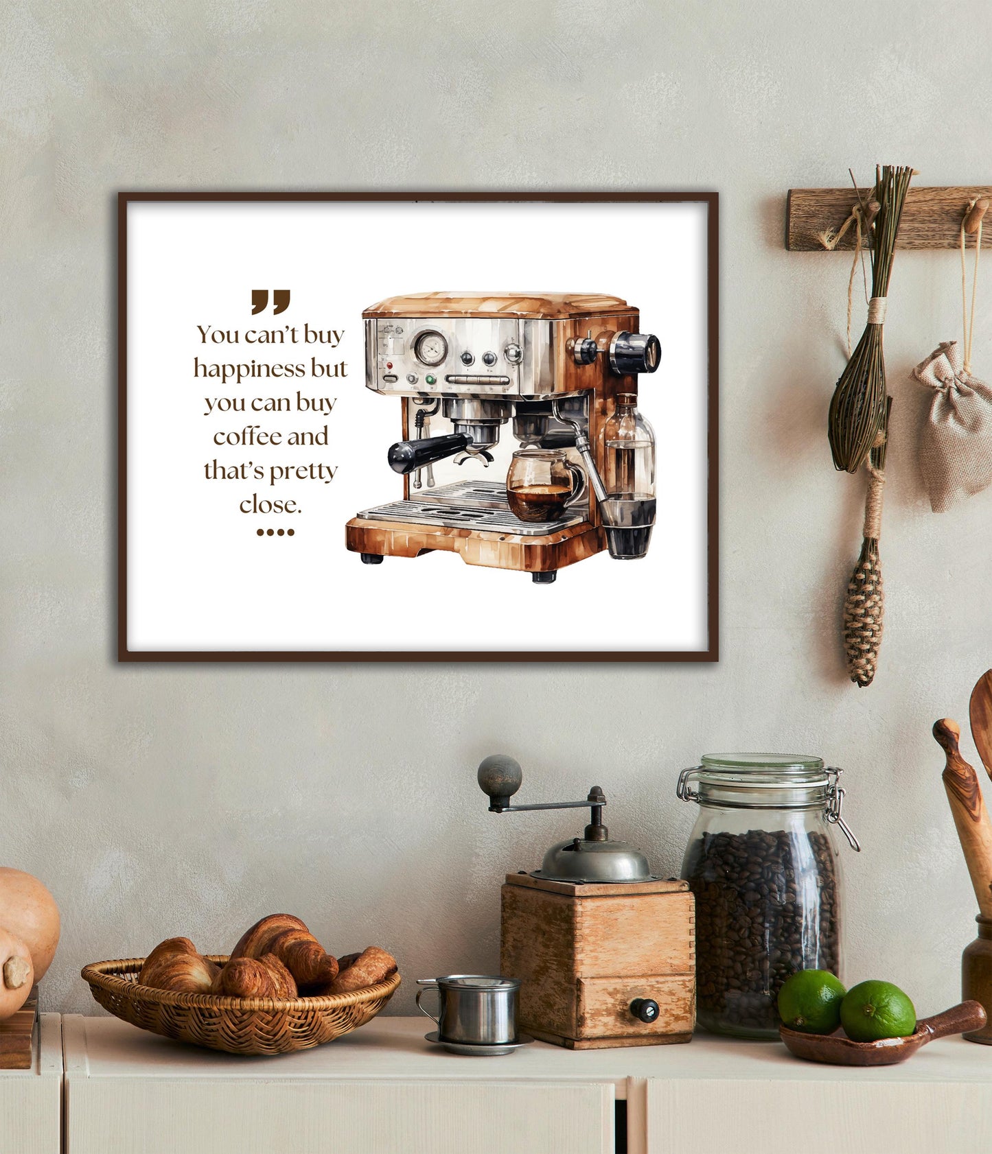 Coffee station printable décor