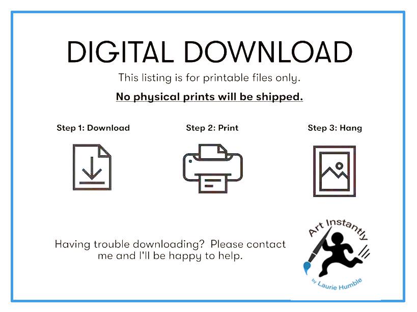 Inspirational Quote Deer Print