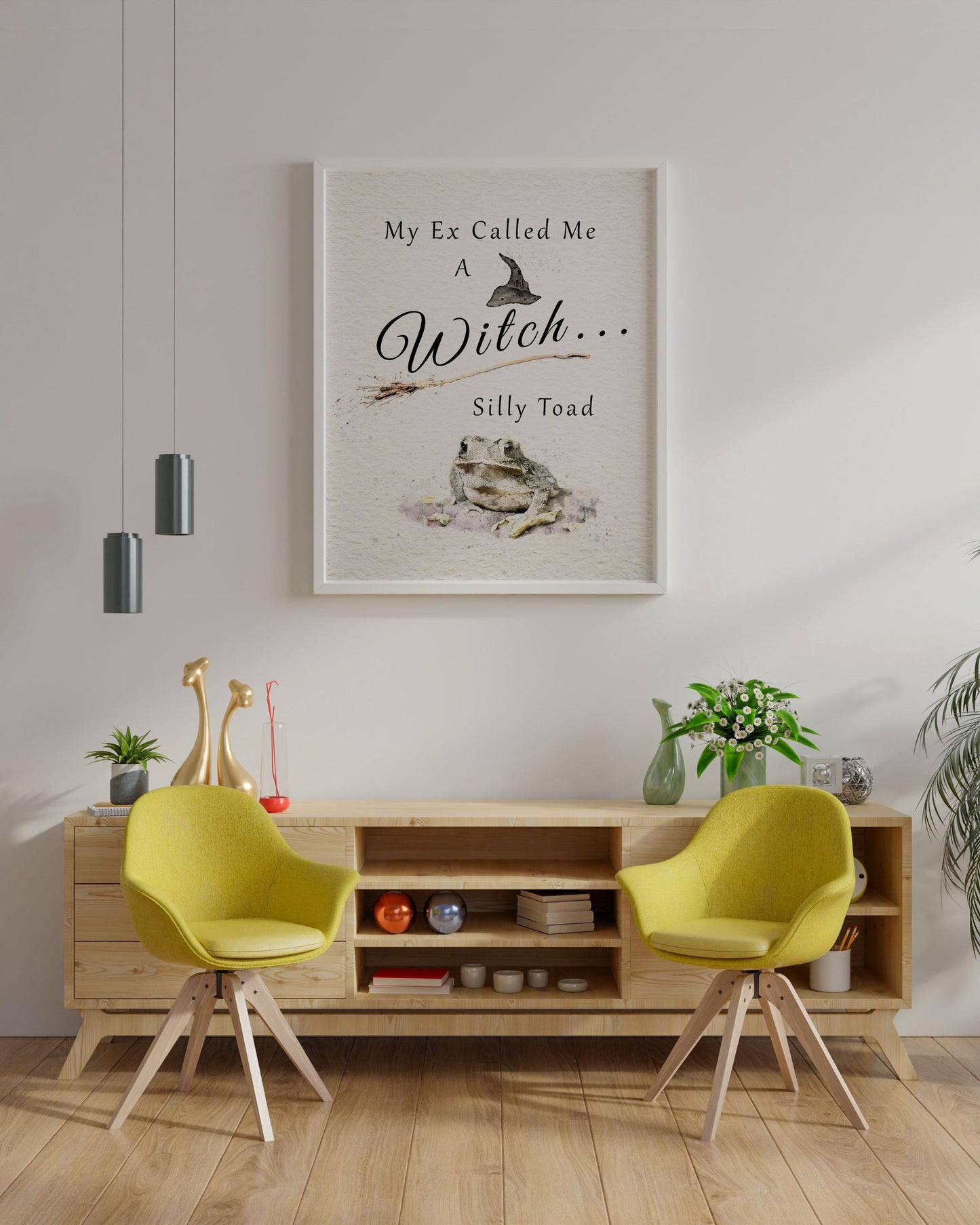 Witchy decor printable wall art for living rooms, bedrooms, or coffee bars.