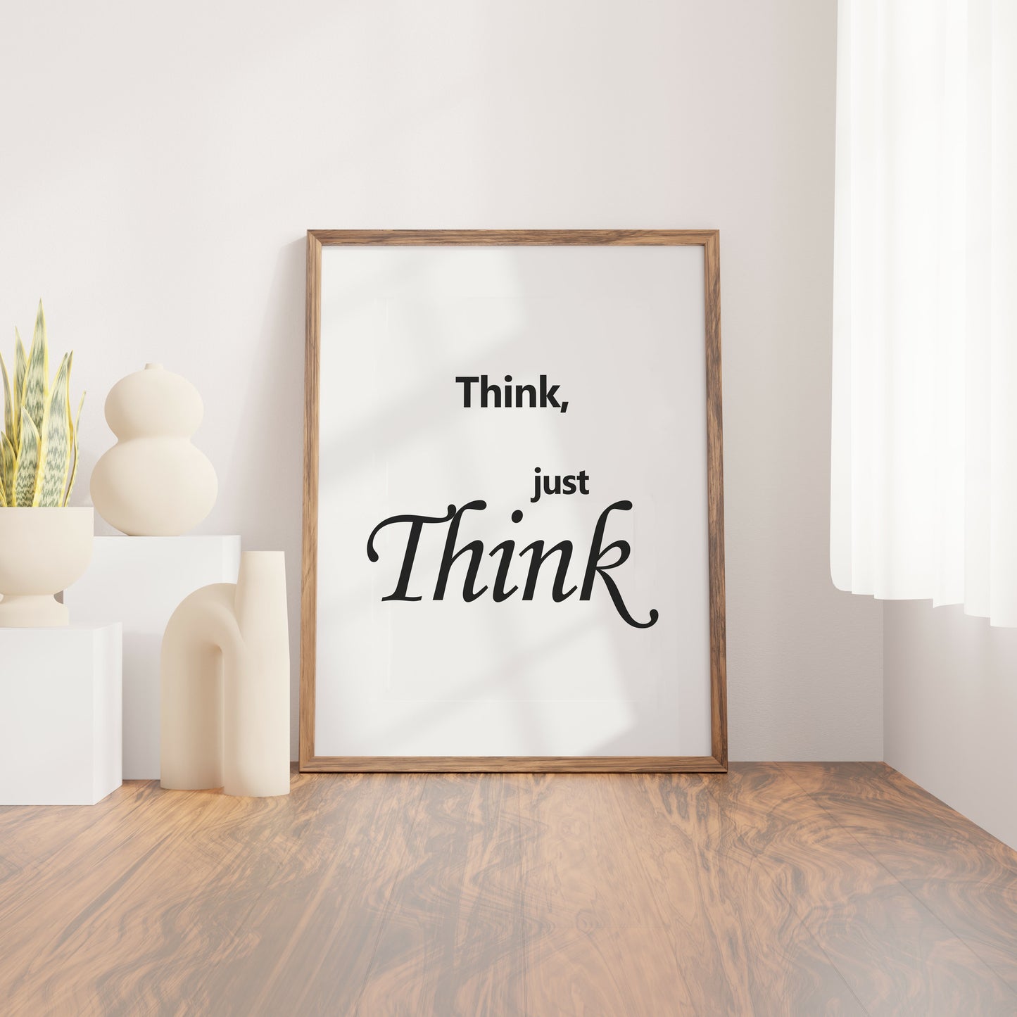 Minimalist Motivational Quote Print