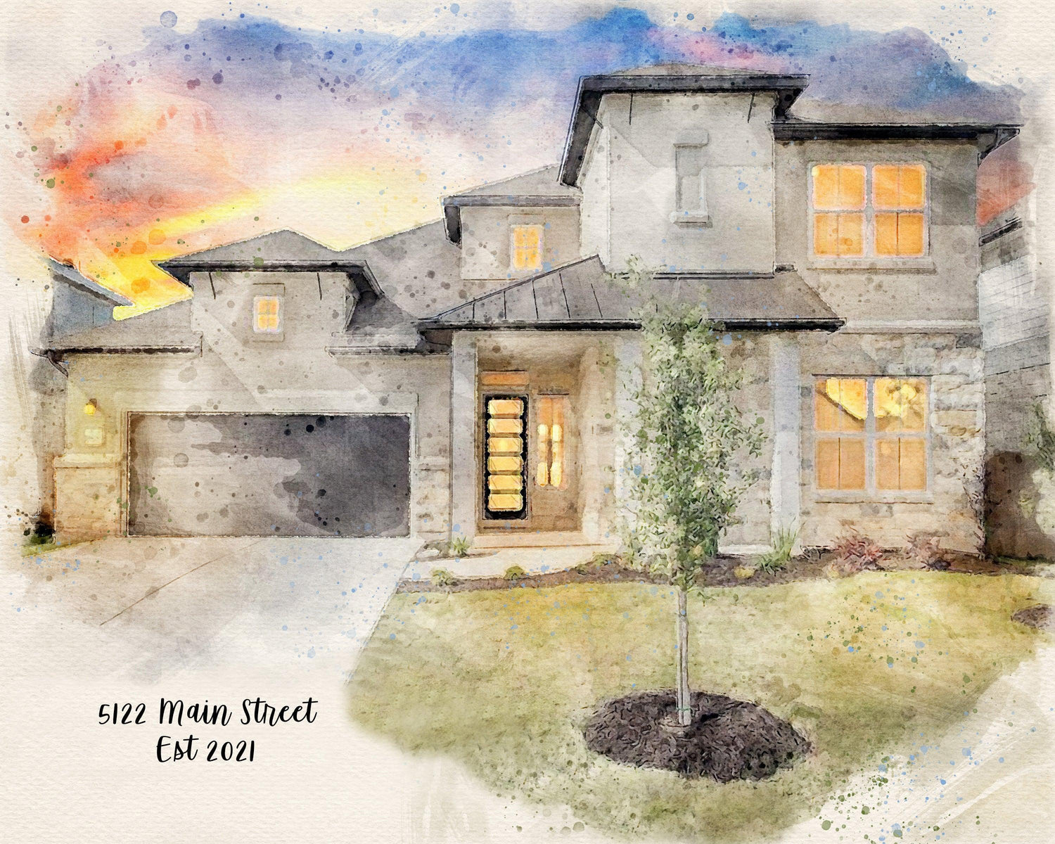 Digital House Portraits