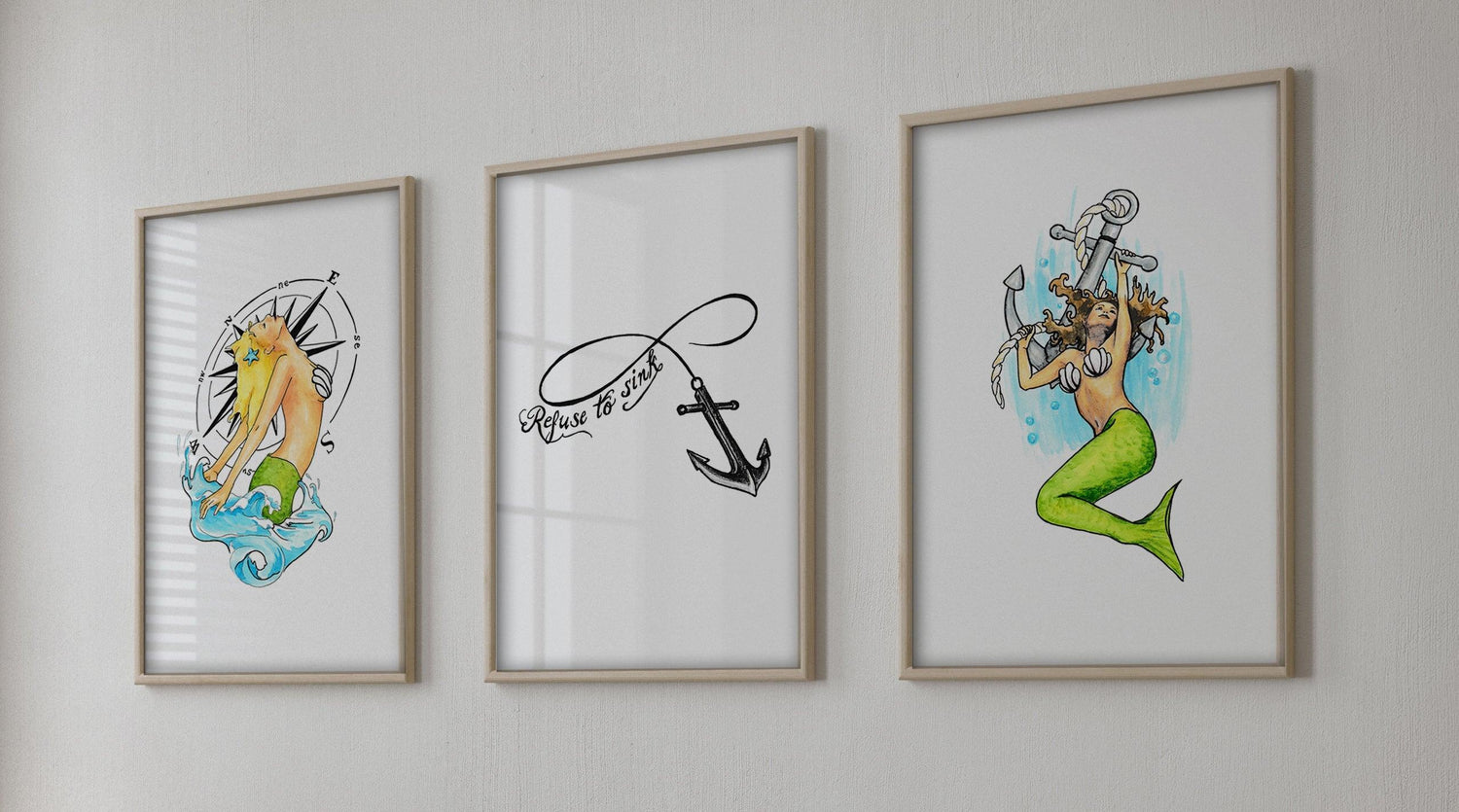 Tattoo Style Wall Art