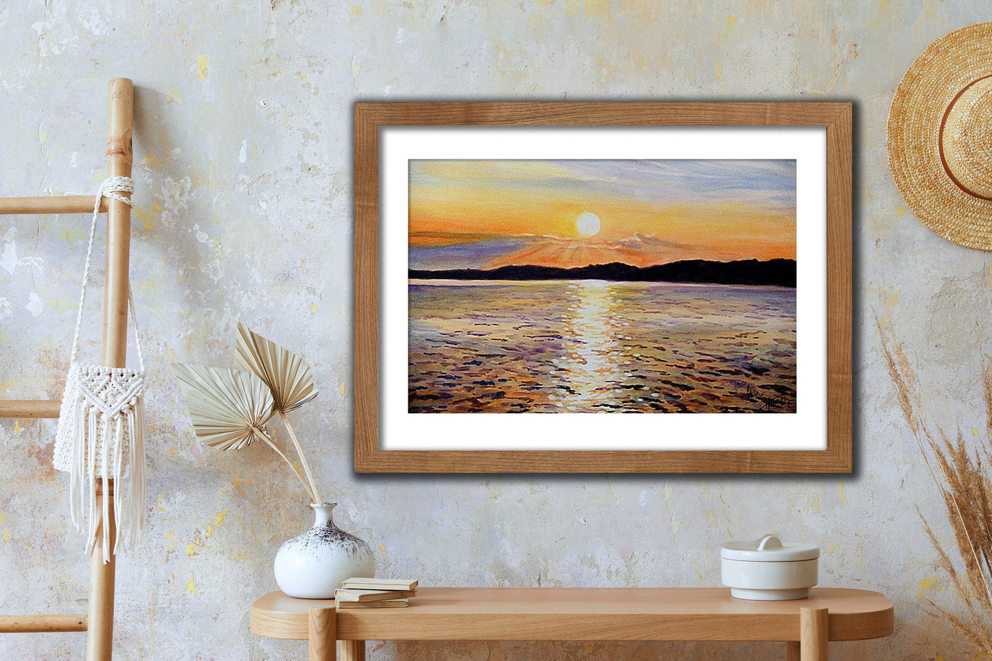 Sunrise Seascape Print