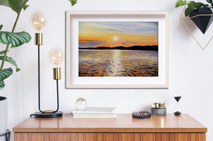 Sunrise Seascape Print