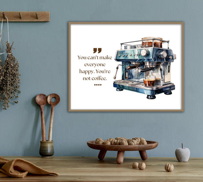 Espresso Coffee Bar Poster