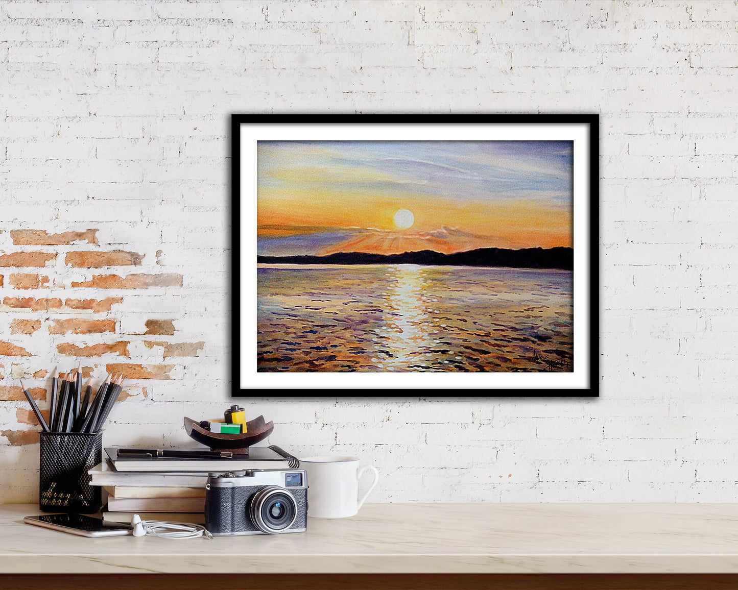 Sunrise Seascape Print