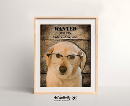 Funny Custom Pet Wanted Poster