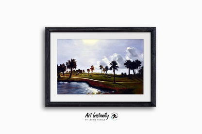 Coastal Landscape Print