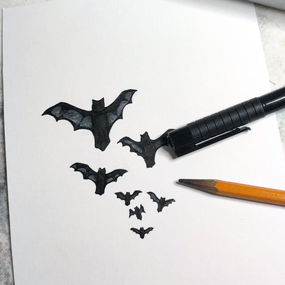 Tattoo Design-Halloween Bat