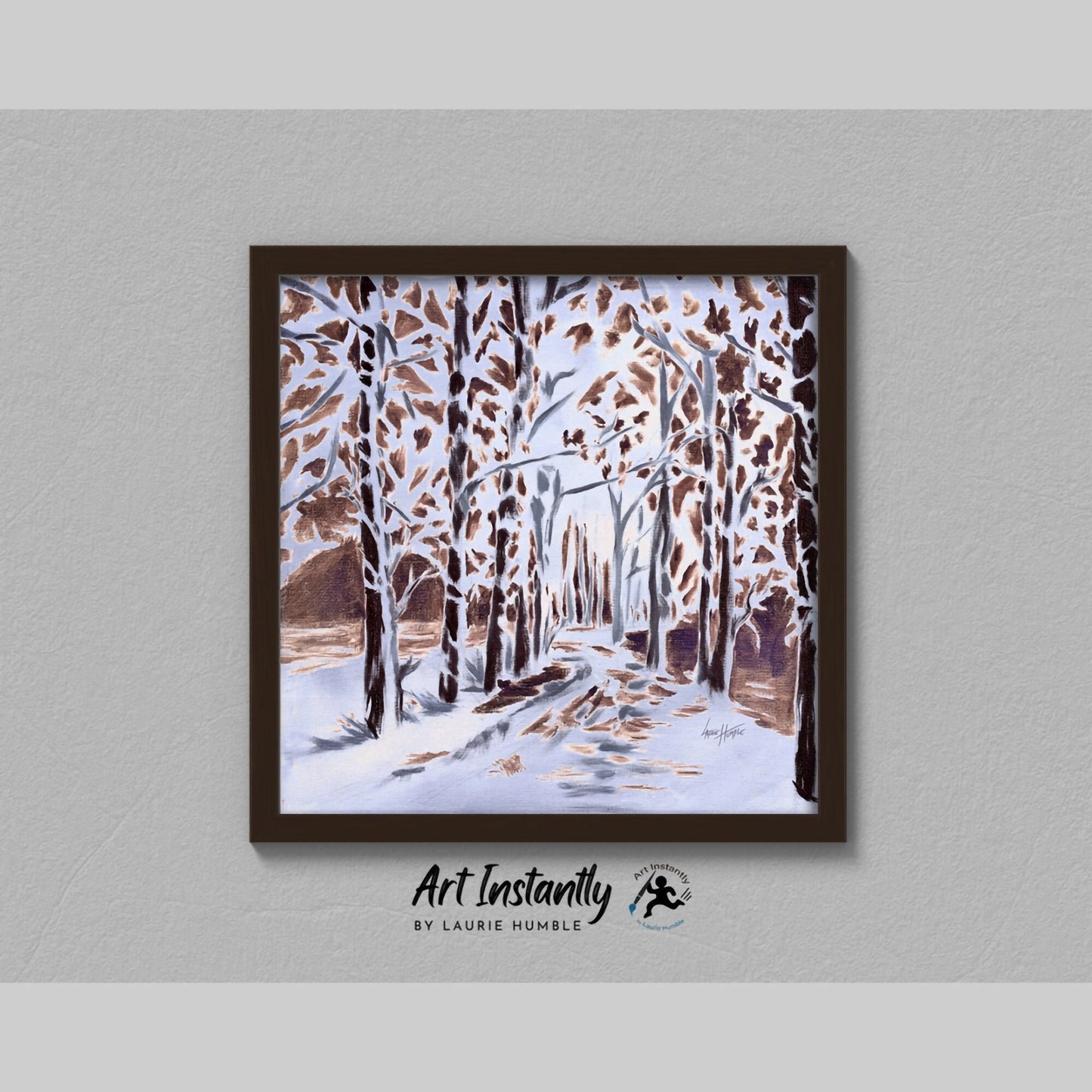 Winter Landscape Print