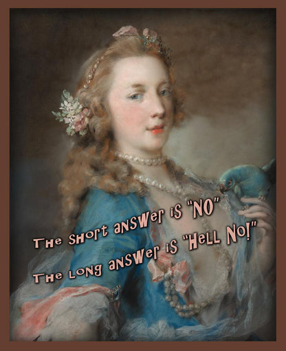Altered Art Vintage Painting Digital Print