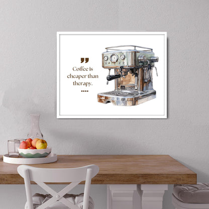 Coffee Bar Art Print Trendy