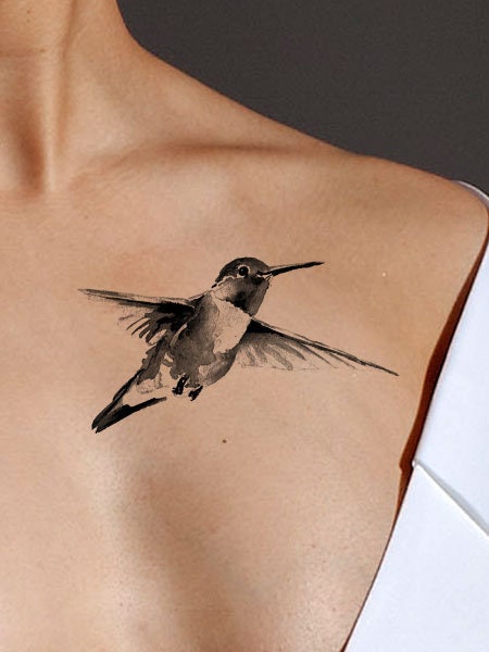 Hummingbird Tattoo Design