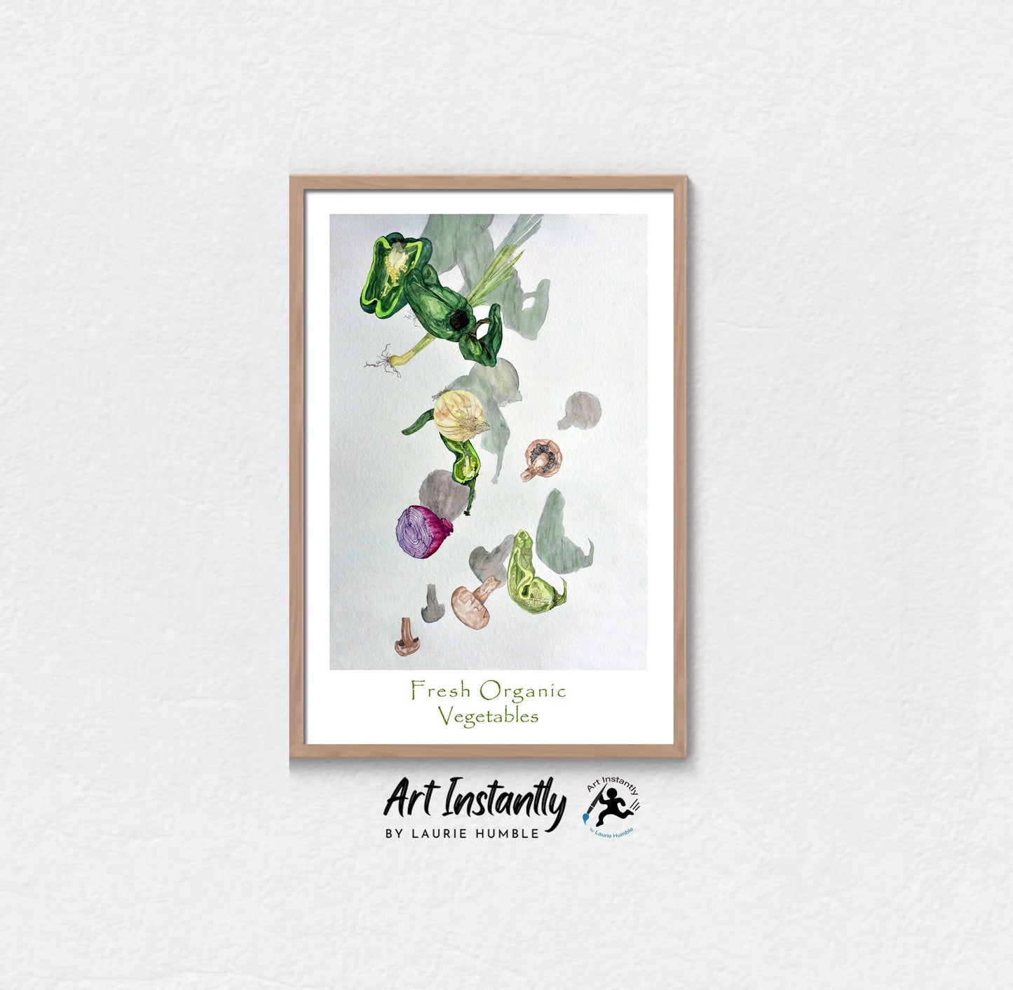 Set of 2 Vegetable Prints