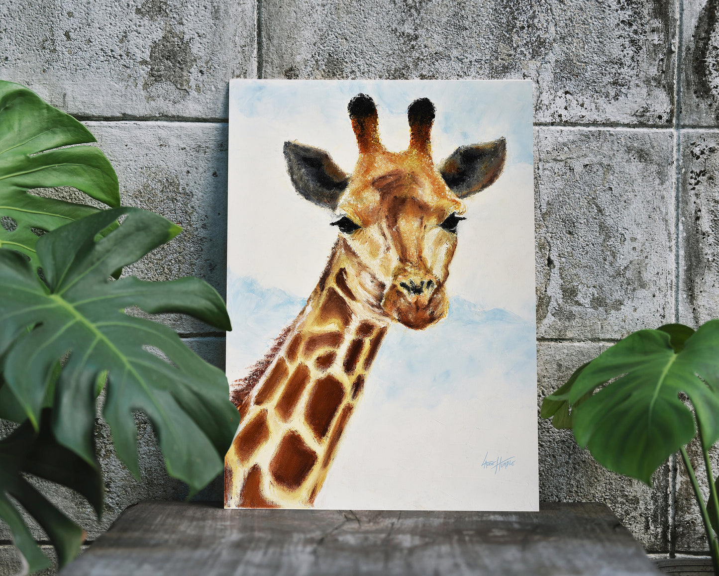 Baby Giraffe Print