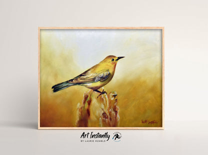 Yellow Bird Goldfinch Print