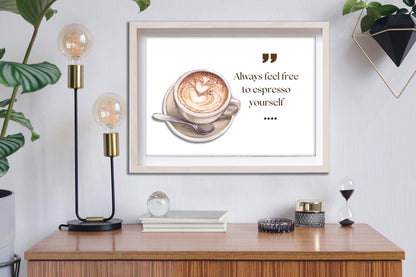 Coffee Bar Decor Print