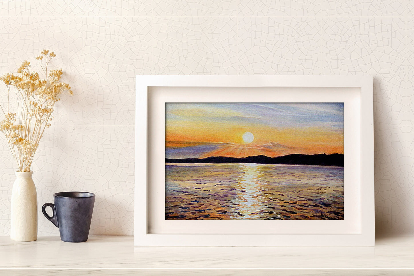 Sunrise Seascape Print