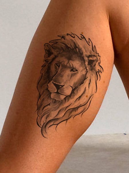 Lion Tattoo Design