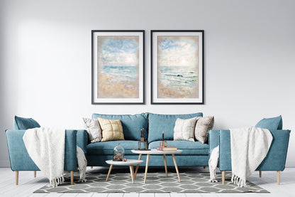 Ocean Wall Art Diptych