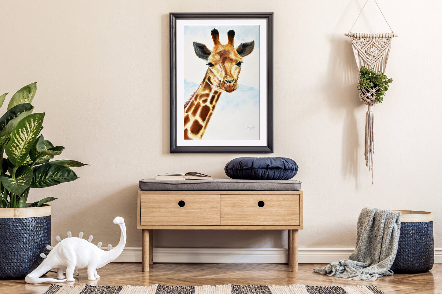 Baby Giraffe Print