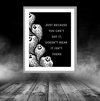 Quote Ghost Print