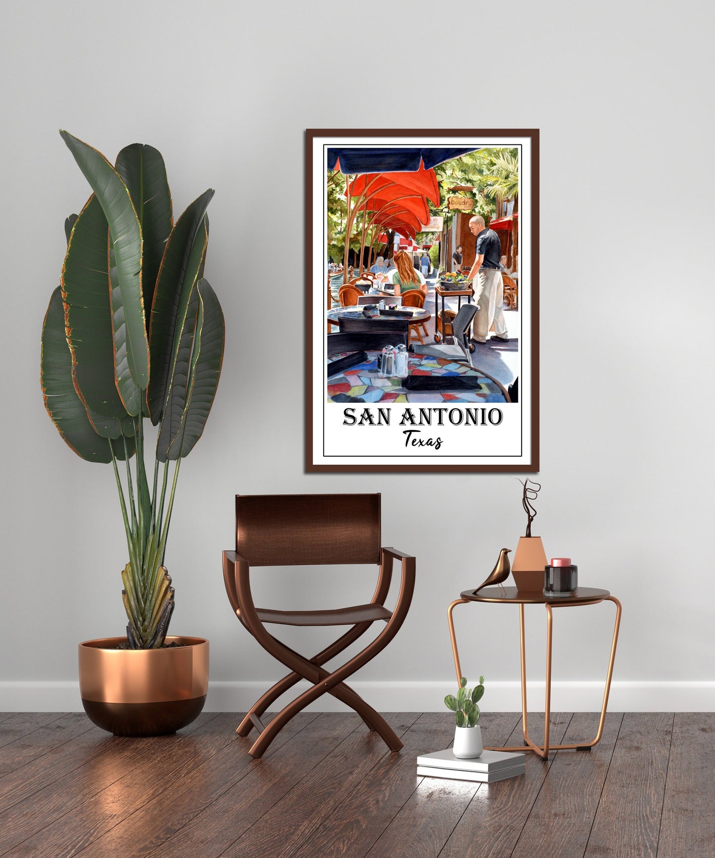 San Antonio Travel Poster