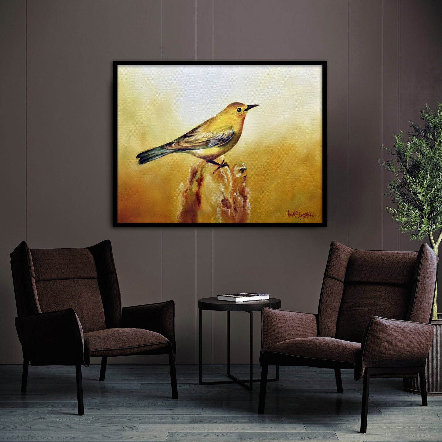 Yellow Bird Goldfinch Print