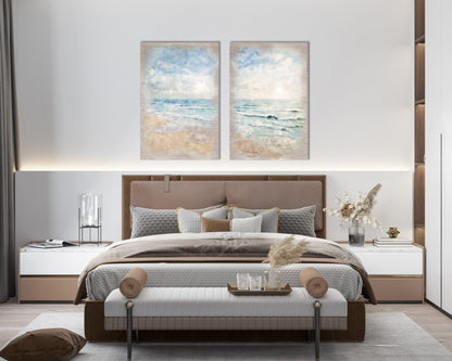 Ocean Wall Art Diptych