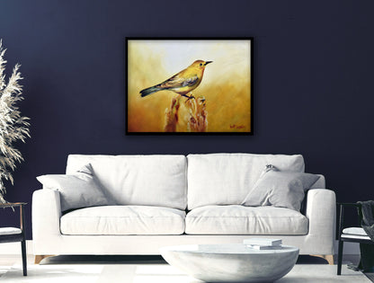 Yellow Bird Goldfinch Print