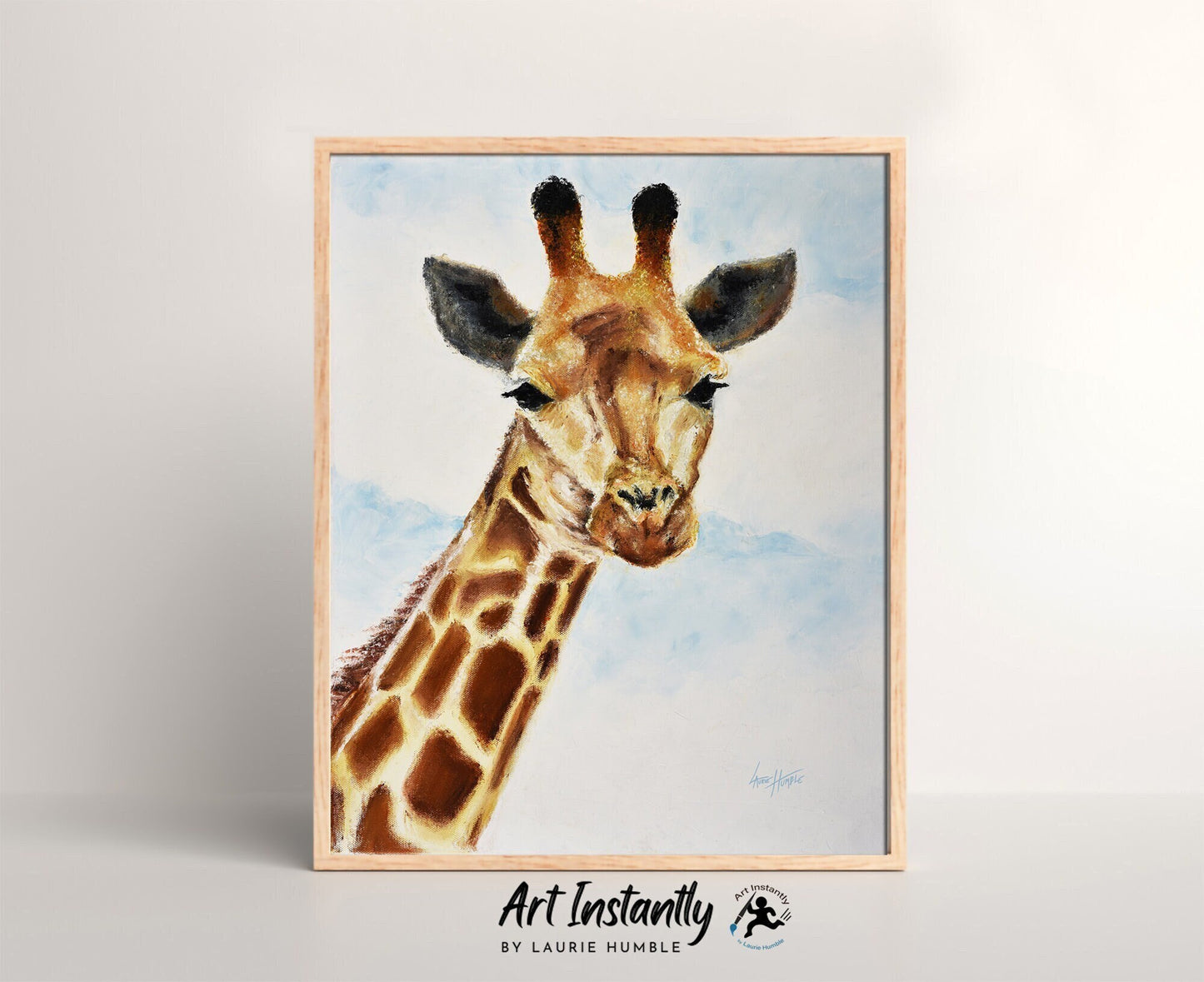 Baby Giraffe Print